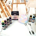 BLUEBIRD Pastel Acrylic Paints 6-Pack for Beginners