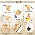 Wooden Flying Birds Wall Art – Rustic Decor