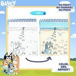 Bluey Aqua Art Reusable Water Reveal Pages