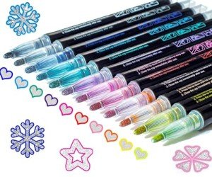 Shimmer Glitter Gel Pens: Fun Art Supplies for Teens
