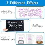 Shimmer Glitter Gel Pens: Fun Art Supplies for Teens