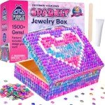 Sparkly Jewelry Box Kit for Creative Kids
