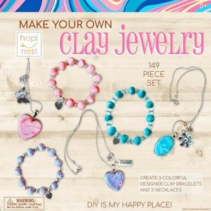 DIY Clay Jewelry Kit for Creative Kids