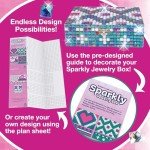 Sparkly Jewelry Box Kit for Creative Kids