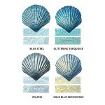 Blue Planet Metallic Acrylic Glitter Paint for Art