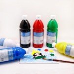Bright Blue Acrylic Paint 32oz - Non-Toxic