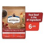 Nutrish Real Beef Pea & Rice Dog Food 6 lb