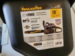 Poulan Pro 18" Gas Chainsaw with Case