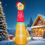 Giant 12FT Inflatable Christmas Reindeer Decoration