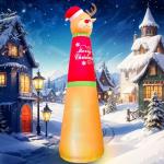 Giant 12FT Inflatable Christmas Reindeer Decoration