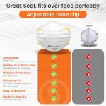 Shawmut Protex™ N95 Respirators - Small 12 Pack