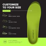 Superfeet High Arch Insoles for All-Purpose Support