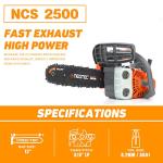 NEO-TEC 12" Gas Chainsaw for Wood Cutting