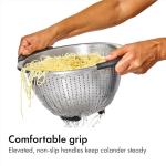 OXO Good Grips 5 Quart Stainless Steel Colander