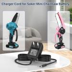 Saker Mini Chainsaw Charger Power Cord Adapter