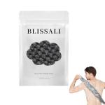 Blissal 2-in-1 Exfoliating Shower Towel - Black