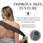Sima Exfoliating Washcloth - Dual-Sided Body Scrub