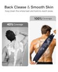 Yiclick Exfoliating Washcloth with Handle for Shower
