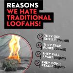 Extreme Exfoliating Washcloths - 2 Pack, Black & Grey