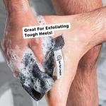 Extreme Exfoliating Washcloths - 2 Pack, Black & Grey