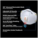 3M N95 Respirator for Sanding and Painting, 10-Pack