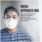 3M N95 Respirator for Sanding and Painting, 10-Pack