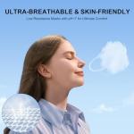 100 Pack of Comfortable KN95 Face Masks for Adults