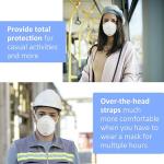 GIKO N95 Respirator Masks - 15 Pack with Valve