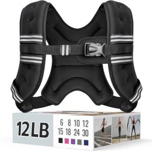 Zeerun Adjustable Weighted Vest for Walking and Running