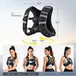 PACEARTH Adjustable Weighted Vest for Workouts