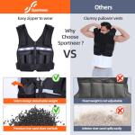 Sportneer Adjustable Weighted Vest Set for Workouts