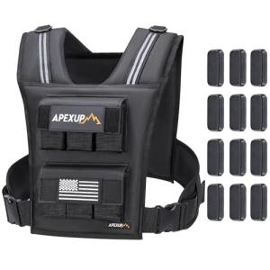 APEXUP Adjustable Weighted Vest for Workout