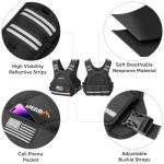 APEXUP Adjustable Weighted Vest for Training and Running