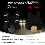 APEXUP 10lbs Weighted Vest for Strength Training