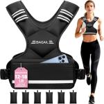 Adjustable Weighted Vest for Rucking and Cardio