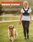 Adjustable Weighted Vest for Women, 4-10lb