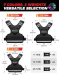 Adjustable Weighted Vest for Rucking and Cardio