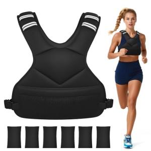 Adjustable Weighted Vest for Exercise and Training