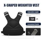 Adjustable Weighted Vest for Exercise and Training