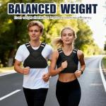 Adjustable Weighted Vest for Exercise and Training