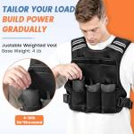 Adjustable Weighted Vest for Strength Training