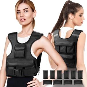 Customizable Adjustable Weighted Vest for Women
