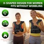 Customizable Adjustable Weighted Vest for Women