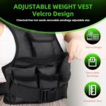 Customizable Adjustable Weighted Vest for Women