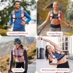 12lb Weighted Vest for Men and Women, Pink
