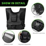Customizable Adjustable Weighted Vest for Women