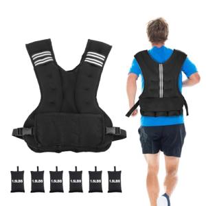Henkelion Adjustable Weighted Vest - 11-20lbs