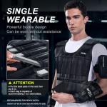 BeatBoost 20 lb Adjustable Weighted Vest for Workouts