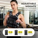 Adjustable Weighted Vest for Home Workouts