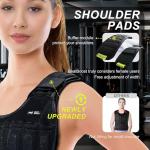 BeatBoost 20 lb Adjustable Weighted Vest for Workouts